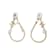 2022 Chanel Earrings studs Golden Loop Métal Doré  ref.1039028
