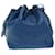 LOUIS VUITTON Epi Petit Noe Shoulder Bag Blue M44105 LV Auth 50935 Leather  ref.1039093