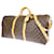 Louis Vuitton Keepall Bandouliere 55 Brown Cloth  ref.1039247