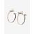 Tiffany & Co Boucles d'oreilles créoles T Wire argentées - vue 2