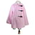 Pringle Of Scotland Mäntel, Oberbekleidung Pink Seide Kaschmir Wolle  ref.1039474