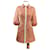 Maje Robes Coton Tweed Multicolore Orange  ref.1039477