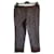 Alberta Ferretti Classic pants Brown Velvet  ref.1039621