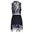 Self portrait Self-Portrait Sleeveless Asymmetric Hem Mini Dress in Black Polyester  ref.1039687