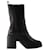 Robert Clergerie Nolan1Ankle Boots - Clergerie - Leather - Black  ref.1039698