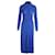 Robe chemise en maille Maje Maline en viscose bleue Fibre de cellulose  ref.1039732