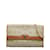 Dior Chaîne nid d'abeille toile sac à bandoulière Marron  ref.1039755