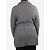 Gabriela Hearst Grauer Kaschmir-Cardigan mit Gürtel – Größe L - view 2