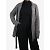 Gabriela Hearst Grauer Kaschmir-Cardigan mit Gürtel – Größe L - view 3