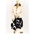 #moschino #floral #puralana #abrigo #parkas Negro Beige Crudo Crema Coñac - vista 2