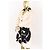 #moschino #floral #puralana #abrigo #parkas Negro Beige Crudo Crema Coñac - vista 3