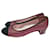 Chanel Primavera 2018 Sapatos de bailarina de couro rosa brilhante  ref.1040090