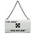 Off White Off-White Portafoglio Jitney Quote Bianco con Catena