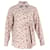 Chloé Floral gestreiftes Hemd aus mehrfarbiger Baumwolle Mehrfarben  ref.1040713