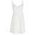 Mini-robe tricotée Theory en viscose blanche Fibre de cellulose  ref.1040754