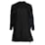 Sacai-Pulloverkleid mit Popeline-Rückseite aus schwarzer und marineblauer Baumwolle  ref.1040781