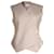 Autre Marque Frankie Shop Maesa Asymmetric Vest in Beige Polyester  ref.1040807