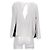 Blusa Sandro con cuello en V de seda gris - vista 3