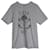 Camiseta Casablanca Casa Way com estampa gráfica em algodão orgânico branco  ref.1040840