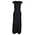 Totême Toteme V-Neck Gown in Black Viscose Cellulose fibre  ref.1040842