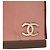 Timeless Décolleté slingback Chanel CC con punta in pelle rosa - vista 7