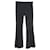 Gucci-Spitzen-Schlaghose aus schwarzer Baumwolle  ref.1040849