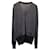 Givenchy-Cardigan mit Knopfleiste vorne aus dunkelgrauer Wolle  ref.1040865