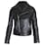 Saint Laurent Asymmetric Biker Jacket in Black Lambskin Leather  ref.1040872