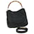 GUCCI Bamboo Shoulder Bag Leather 2way Black 001 1781 1638 auth 51015  ref.1040933