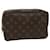 Louis Vuitton Monogram Trousse Toilette 23 Clutch Bag M47524 LV Auth am4827 Cloth  ref.1040957