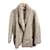 INES ET MARECHAL  Coats T.International M Fur Beige  ref.1041039