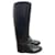 Hermès HERMES  Boots T.eu 37.5 leather Black  ref.1041064