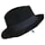 MAISON MICHEL Chapeaux T.cm 60 Wool Laine Noir  ref.1041091