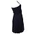 Pinko, Schwarzes drapiertes One-Shoulder-Kleid - Ansicht 2
