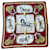 Pañuelo de seda Hermès Grand Apparat Burdeos  ref.1041491