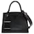 Prada Petit sac noir en cuir saffiano monochrome  ref.1041634