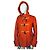 abrigo Uniqlo en mezcla de lana Naranja - vista 10
