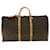 Louis Vuitton Keepall 60 Marrom Lona  ref.1041791