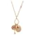 NEW LOUIS VUITTON LADY LUCKY CHARMS NECKLACE M64712 2017 GOLD METAL NECKLACE Golden  ref.1041919