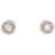 BOUCHERON AVA WHITE GOLD EARRINGS 18k diamonds 0.68CT EARRINGS Silvery  ref.1041934