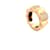CHANEL RINGPROFIL AUS KAMELIE GELBGOLD 18k Diamanten 0.68ct 13GR GOLDRING Golden Gelbes Gold  ref.1041936