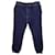 Pantalón de chándal Sacai de algodón azul marino  ref.1042145