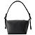 Donna Karan Double Bow Pouch - Kara - Leather - Black