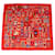 Silk In Hermès HERMES CARRE Red  ref.1042257