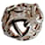 Hermès CHAINED ANCHOR CHAIN Ring Silvery Silver  ref.1042679