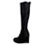 Stuart Weitzman Boots Black Suede Cloth  ref.1042690