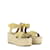 Céline Celine sandals Beige Leather  ref.1042764