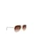 Óculos de sol CHANEL Dourado Metal  ref.1042804
