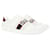GUCCI Trainers White Leather  ref.1042898