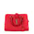 Borse SAINT LAURENT Monogram Cabas Rosso Pelle  ref.1042939